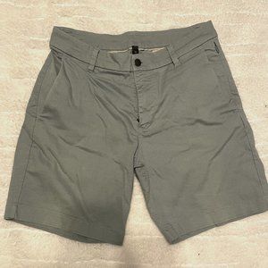 Brand New Lululemon 6" Stretch Shorts, Light Blue, 30" Waist